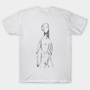 Michael Jackson Android Illustration T-Shirt